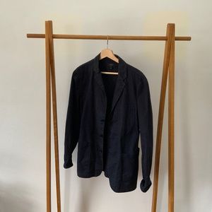 J. Crew // Cotton 3-button Blazer // Navy // Mens Medium